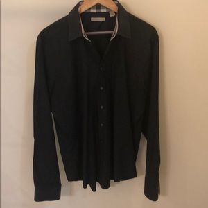 Burberry long sleeve button down - Large